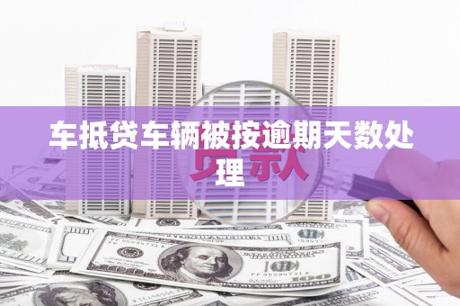 学甲车抵贷车辆被按逾期天数处理